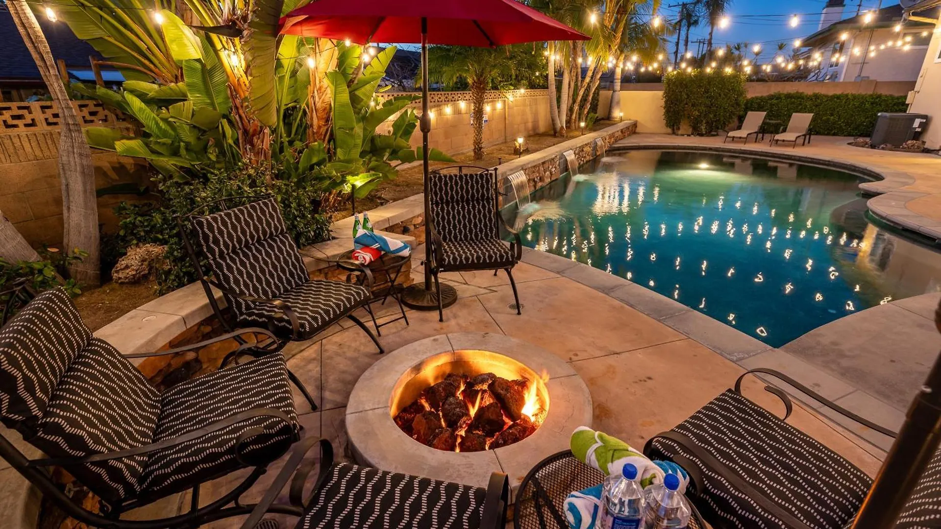 Amazing Modern Pool House Near Disneyland Anaheim 0*,